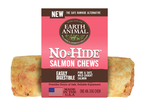 Earth Animal Salmon 4" Chews - Poudre Pet and Feed Supply